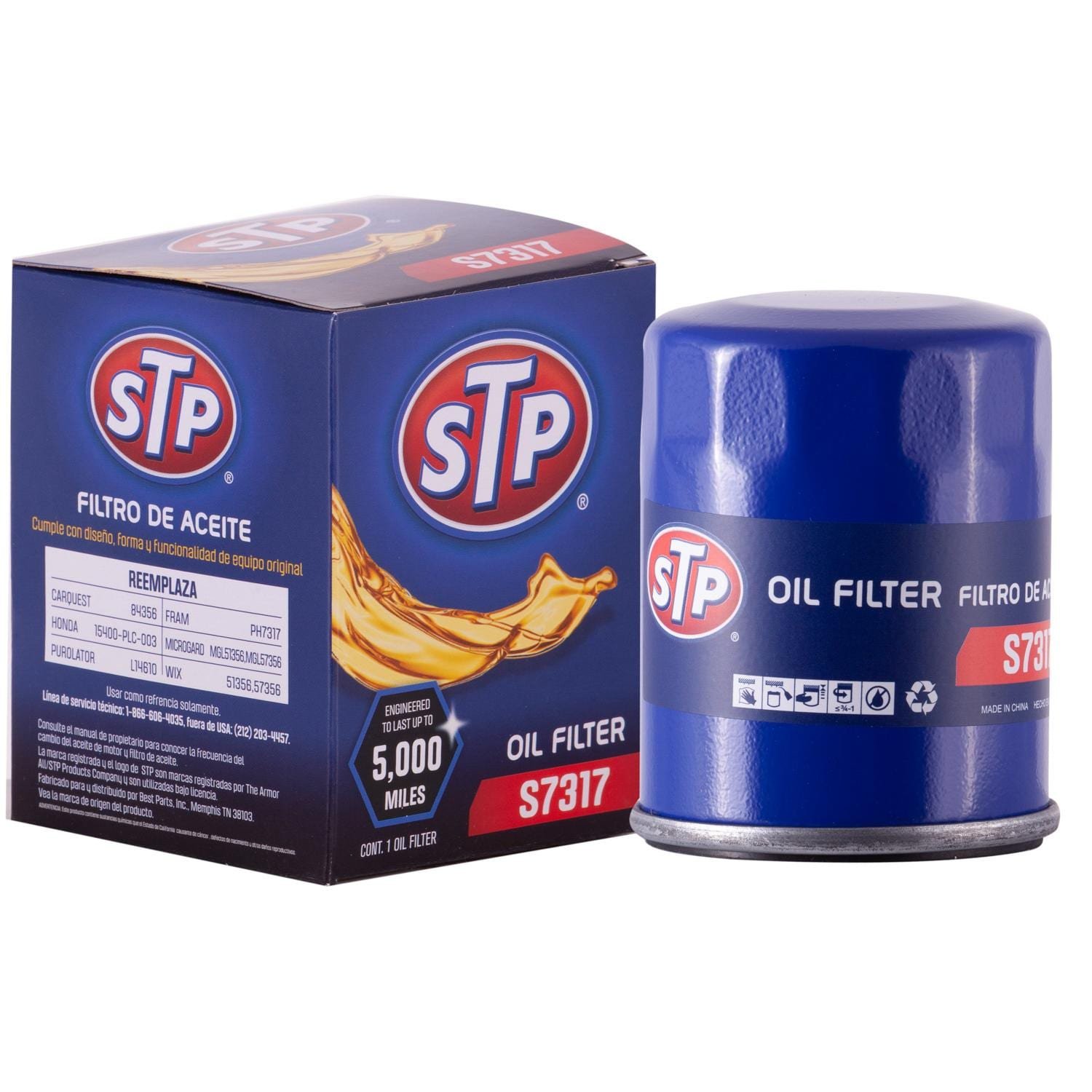 STP Canister Engine Oil Filter S7317