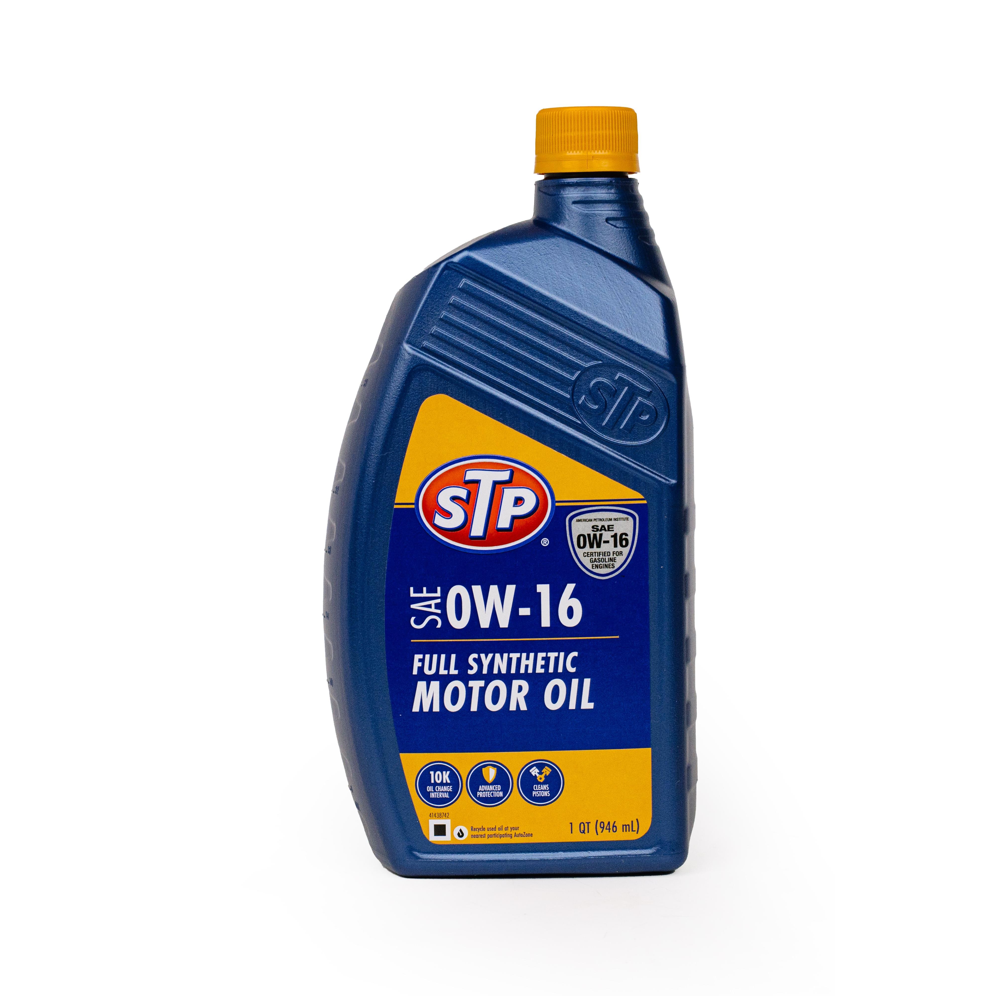 STP Full Synthetic Engine Oil 0W-16 1 Quart