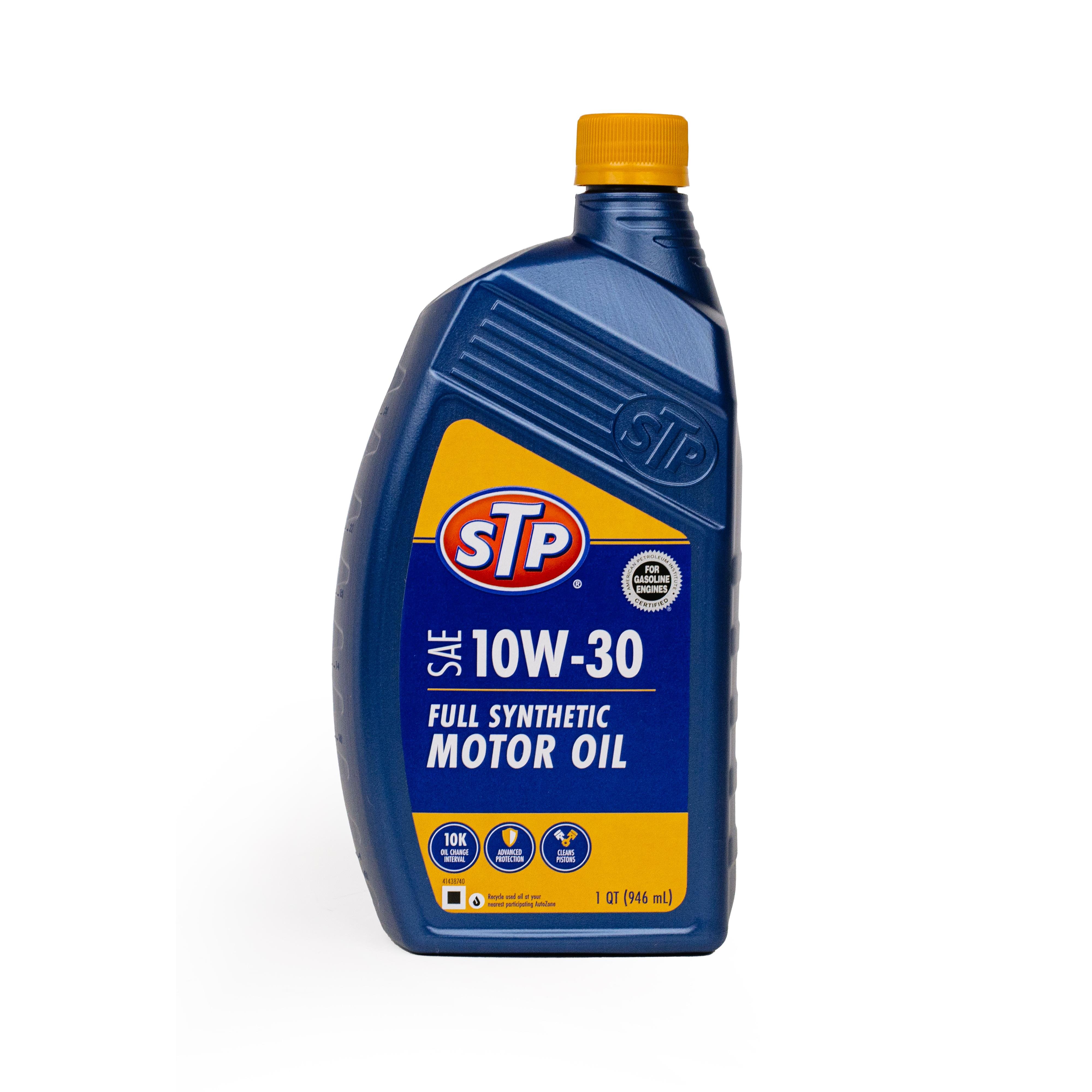STP Full Synthetic 10W-30 Motor Oil 1 Quart
