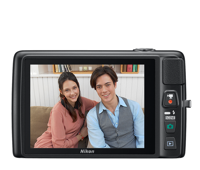 Nikon COOLPIX S4400 Black | Point & Shoot Cameras | Nikon