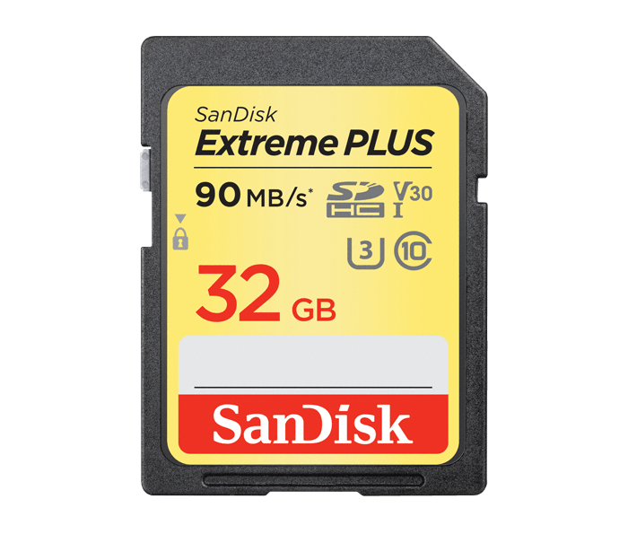 Nikon SanDisk Extreme Plus 32GB SD Card | Accessories | Nikon USA