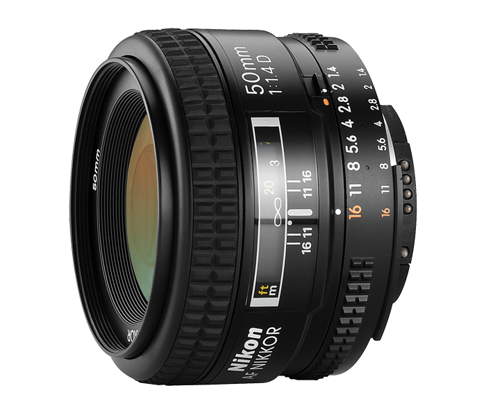 大特価得価ニコン AF Nikkor 50mm f/1.4D レンズ(単焦点)