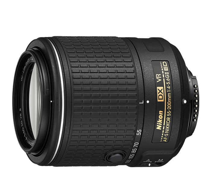 美品 Nikon AF-S 55-200mm VR ED 望遠 手ブレ補正 入門 AF-S DX NIKKOR 55-200mm f/4-5.6G ED VR II| Interchangeable Lens