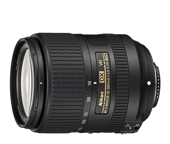 レンズ(ズーム) AF-S DX NIKKOR 18-300 f/3.5-6.3G ED VR Front-2216_AF-S-DX-N-GD_A-OBP-