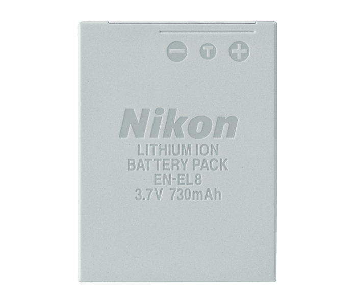 Nikon EN-EL8 Rechargeable Li-ion Battery | COOLPIX Compact Camera  Accessories | Nikon USA