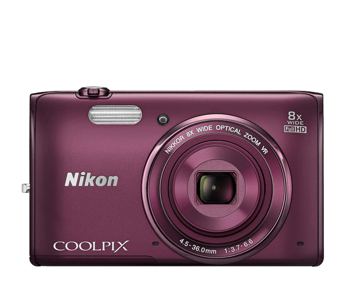 Nikon COOLPIX S5300 Plum | Point & Shoot Cameras | Nikon USA