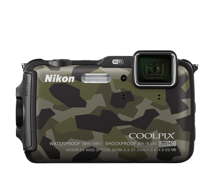 ✨美品✨NIKON COOLPIX AW110 コンデジ 防水 迷彩 カモフラ ニコン