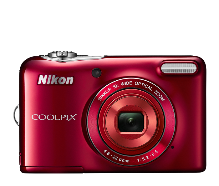 Nikon COOLPIX L32 レッド コンパクトデジタルカメラ Nikon COOLPIX L32 | Point & Shoot Compact Digital Camera