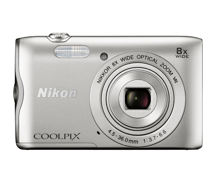 239 Nikon COOLPIX A300 シルバー Nikon COOLPIX A300 Digital Camera (Silver) 26519 B&H Photo Video