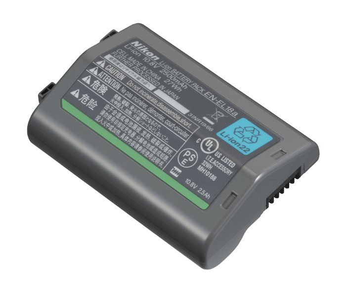 Nikon EN-EL18a Rechargeable Li-ion Battery | Mirrorless