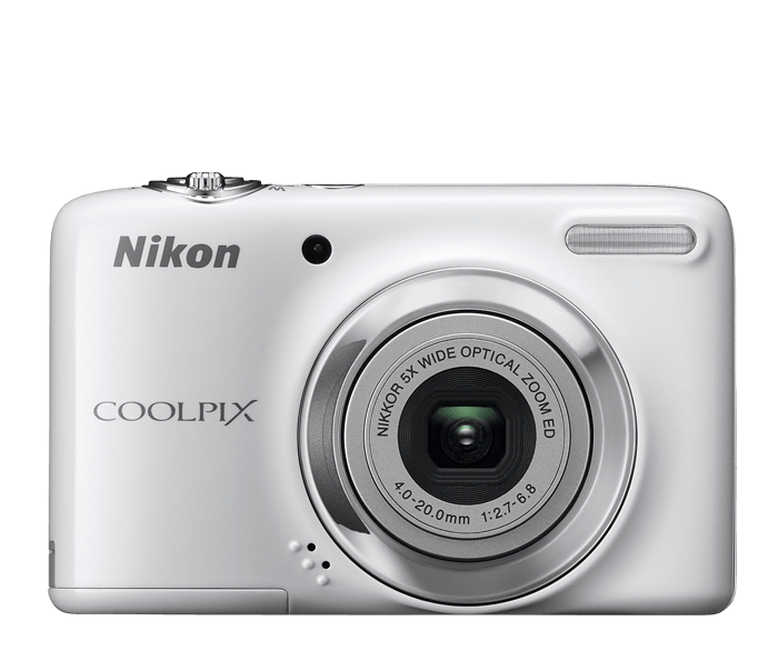 Nikon COOLPIX L25 White | Point & Shoot Cameras | Nikon
