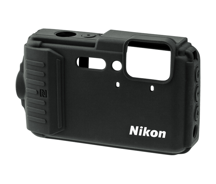 Nikon CF-CP002 Silicon Jacket (Black) | COOLPIX Compact Camera