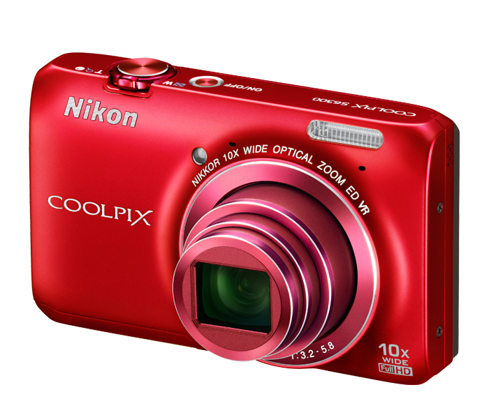 Nikon COOLPIX S6000 赤 NIKON COOLPIX S6600 16MP Camera WiFi Red Mint | eBay