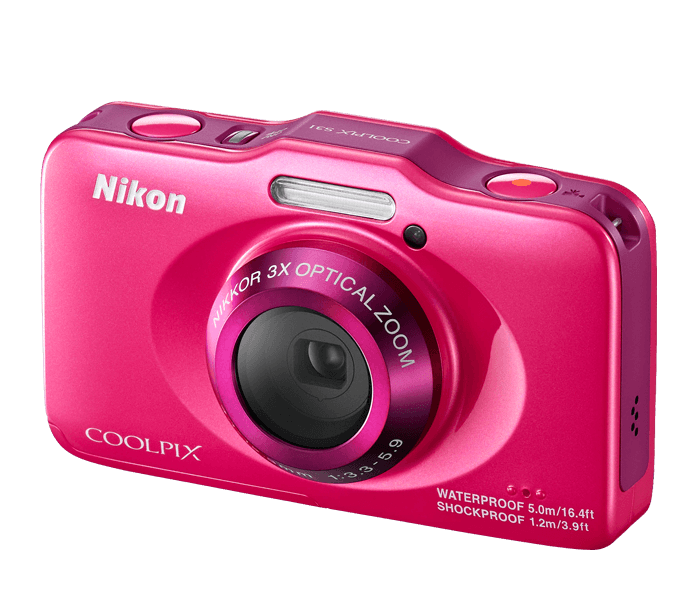 Nikon COOLPIX S31 digital camera | waterproof digital camera from