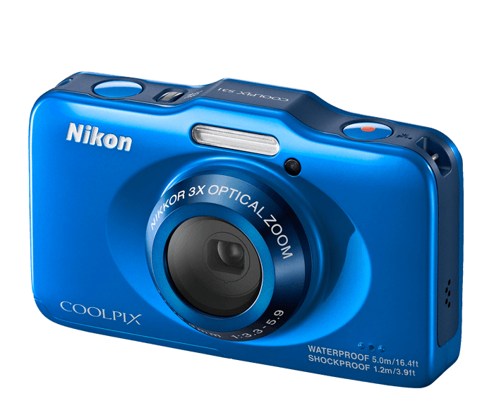 Nikon COOLPIX S31 digital camera | waterproof digital camera from