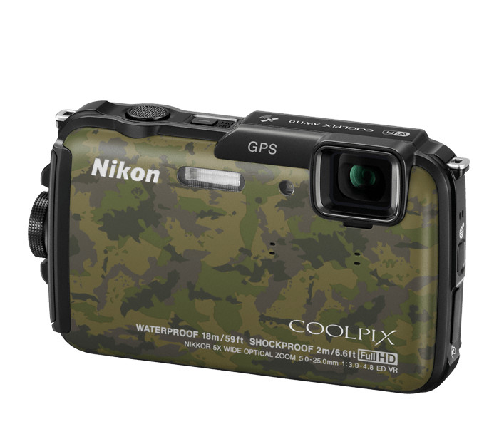 Nikon COOLPIX AW110 Digital Camera | Waterproof Digital Camera