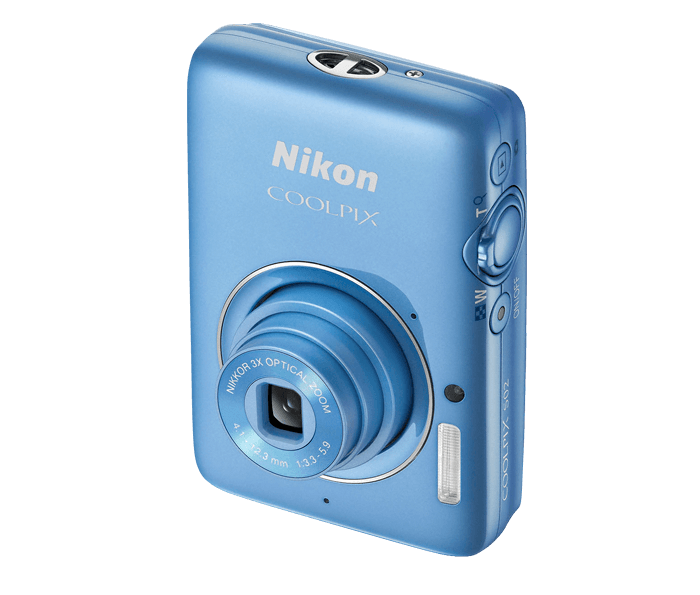 買取売値美品超小さいかわいいNikon COOLPIX S02 革ケース付 デジタルカメラ
