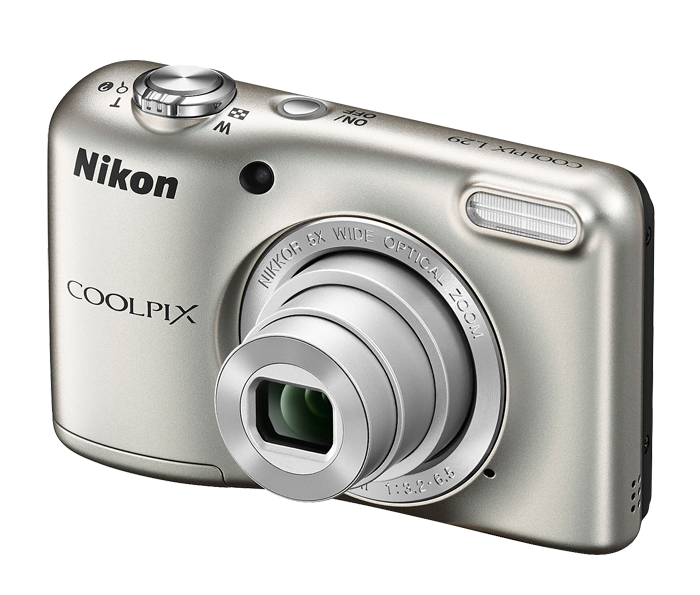Nikon COOLPIX L29 Silver | Point & Shoot Cameras | Nikon USA