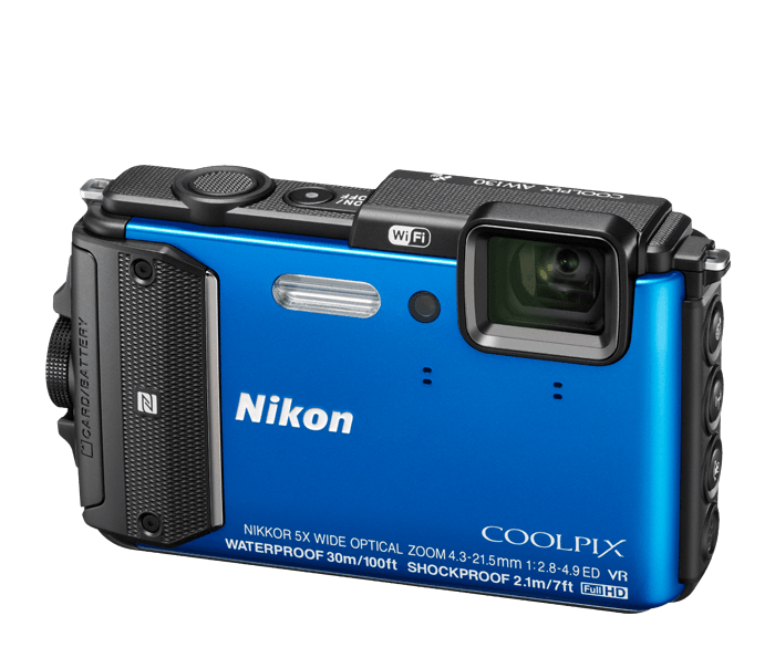 Nikon COOLPIX AW130 Rugged Digital Camera | Waterproof, Shockproof