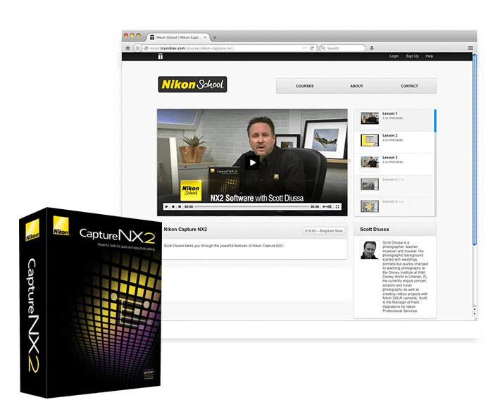Nikon Photo Editing with Nikon Capture NX2 Online Class Classes