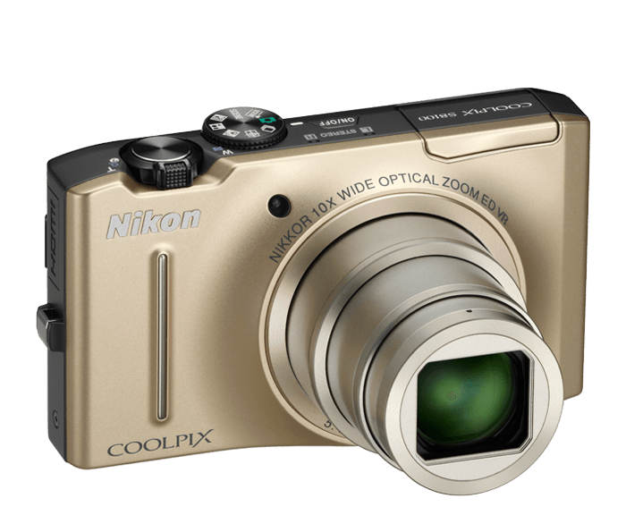 Nikon Coolpix S8100 Compact Digital Camera Gold | eBay
