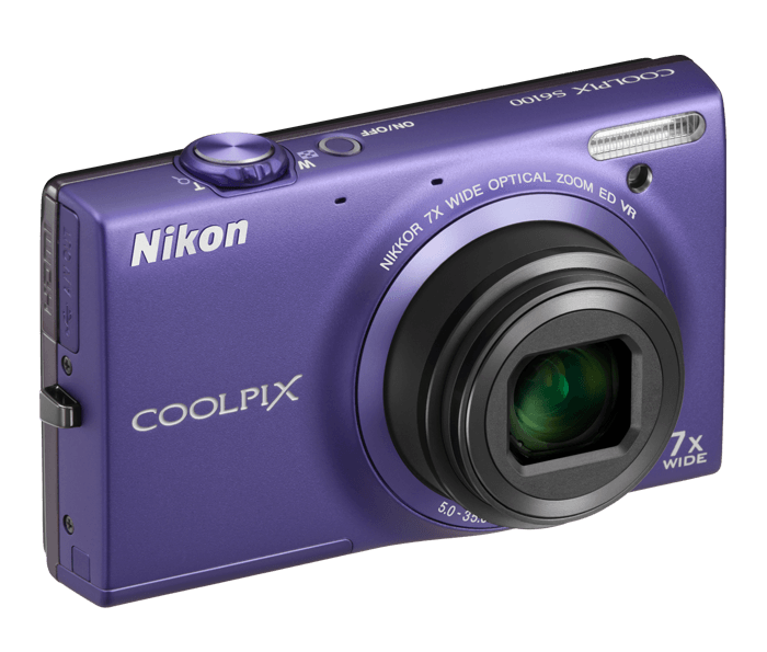 Amazon.com : Nikon COOLPIX S6100 16 MP Digital Camera with