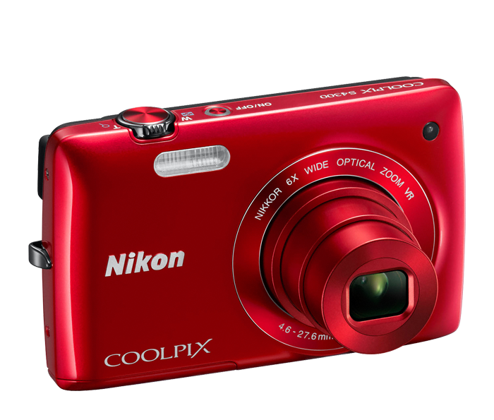 Nikon COOLPIX S4300 Red | Point & Shoot Cameras | Nikon USA