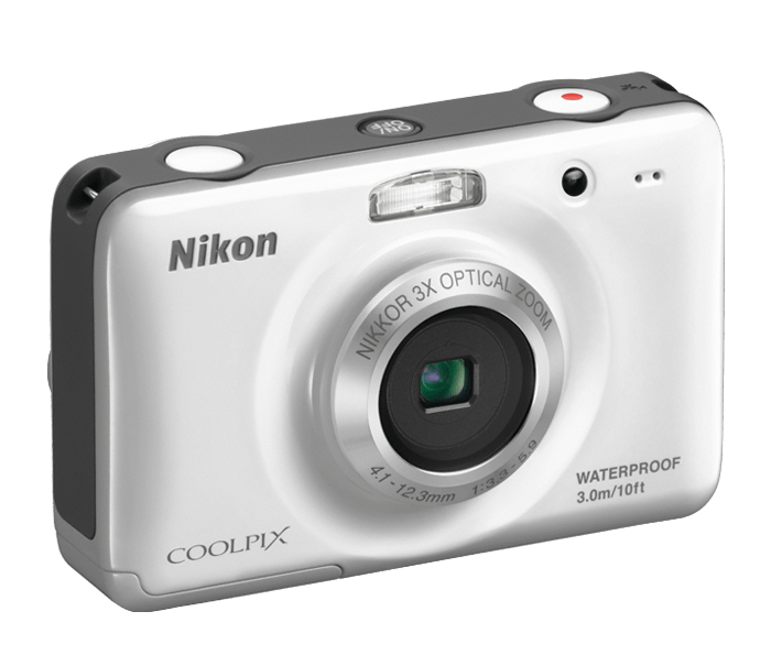 Nikon COOLPIX S30 White | Point & Shoot Cameras | Nikon USA