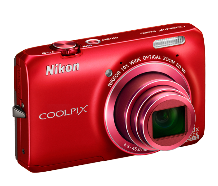 Nikon COOLPIX S6300 Red | Point & Shoot Cameras | Nikon USA