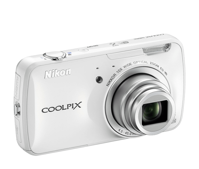 Nikon COOLPIX S800c White | Point & Shoot Cameras | Nikon USA
