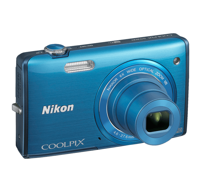 Nikon COOLPIX S5200 Platina Blueオールドコンデジ