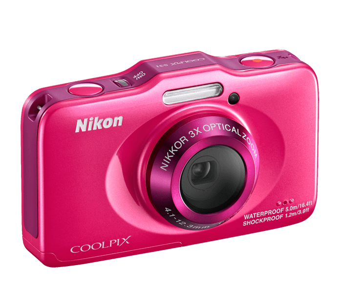 Nikon COOLPIX S31 digital camera | waterproof digital camera from