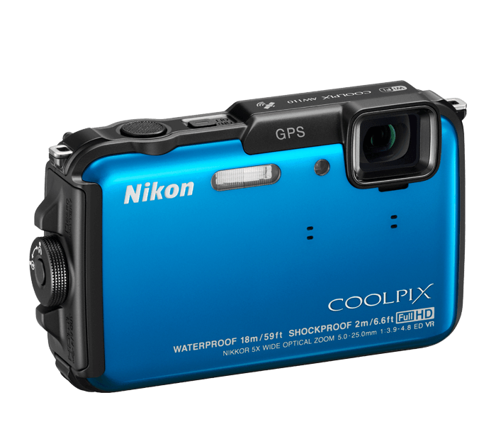 ニコン　クールピクス　AW110　Nikon Coolpix　ブルー Nikon COOLPIX AW110 Blue | Point & Shoot Cameras | Nikon USA