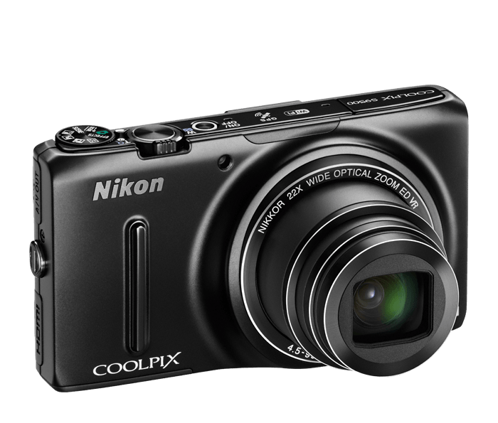 Nikon S9500 Black | Point & Shoot Cameras | Nikon USA