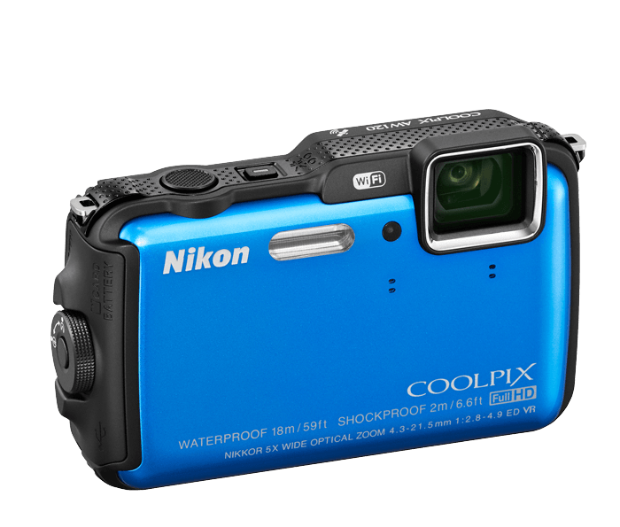 Nikon COOLPIX AW120 | Compact Rugged Digital Camera w/ WiFi