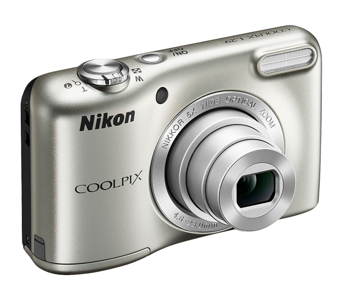 Nikon COOLPIX L29 Silver | Point & Shoot Cameras | Nikon USA