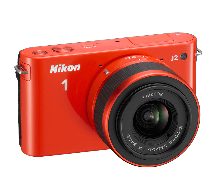 Nikon 1 J2 本体 レッド Nikon 1 J2 Camera | Compact Camera System
