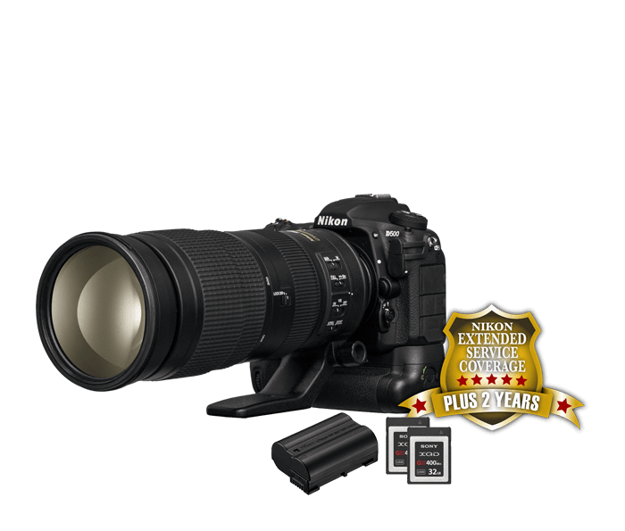 Nikon D500 Sports & Wildlife Kit | D500 DSLR with 200-500mm Lens