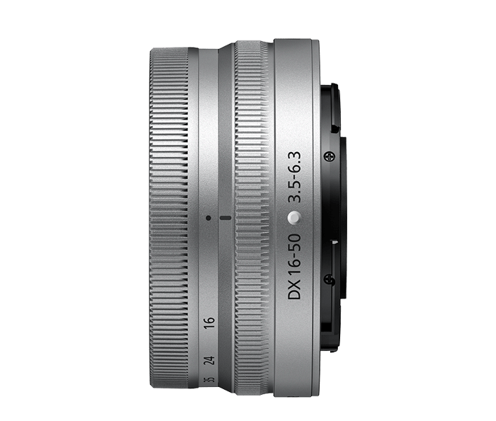 NIKKOR Z DX 16-50mm f/3.5-6.3 VR - Silver | Mirrorless