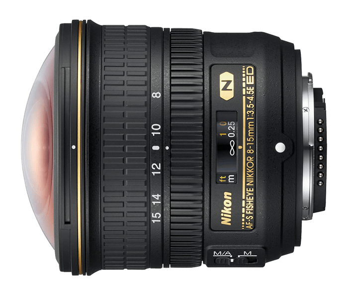 Nikon AF-S FISHEYE NIKKOR 8-15mm f/3.5-4.5E ED | DSLR Lenses | Nikon