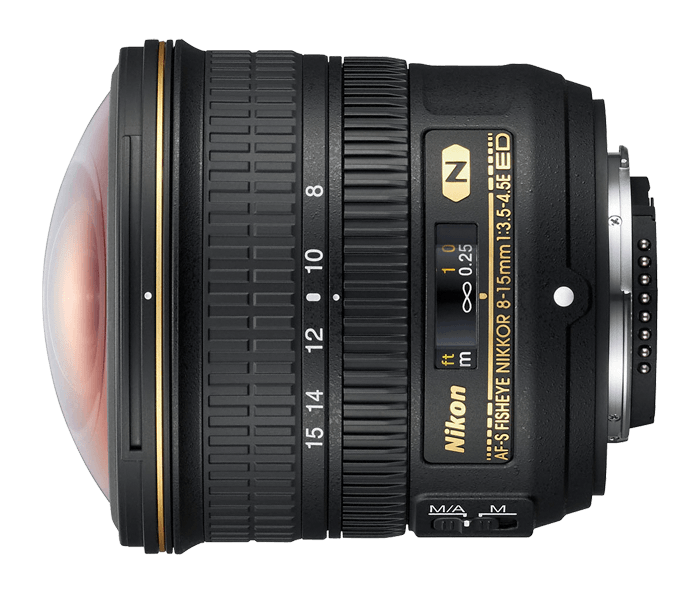 Nikon AF-S FISHEYE NIKKOR 8-15mm f/3.5-4.5E ED | Refurbished