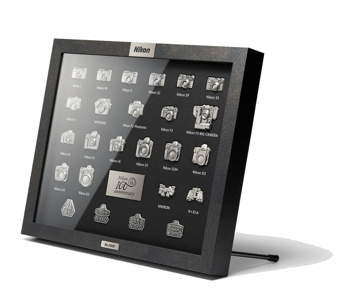 Nikon Nikon 100th Anniversary Pin Collection | D-SLR Camera