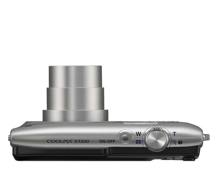 Nikon COOLPIX S3200 Silver | Refurbished | Nikon USA