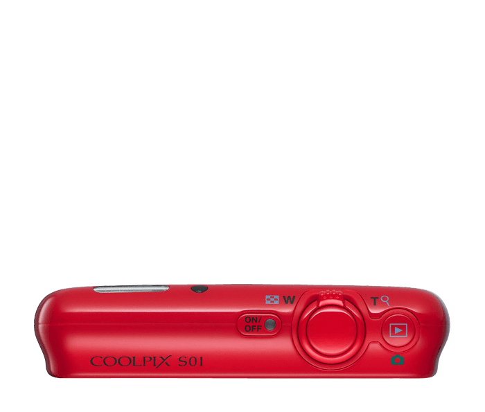 Nikon Coolpix S01 ニコン デジタルカメラ RED cm71 Nikon Coolpix S01 (Red) Ultra-compact 10.1-megapixel digital