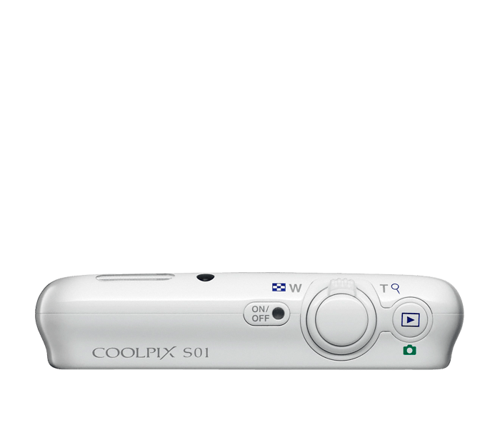 Nikon COOLPIX S01 Silver | Point & Shoot Cameras | Nikon USA