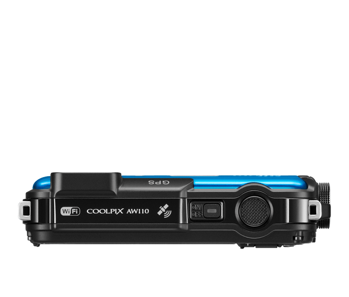 ニコン　クールピクス　AW110　Nikon Coolpix　ブルー Nikon COOLPIX AW110 Blue | Point & Shoot Cameras | Nikon