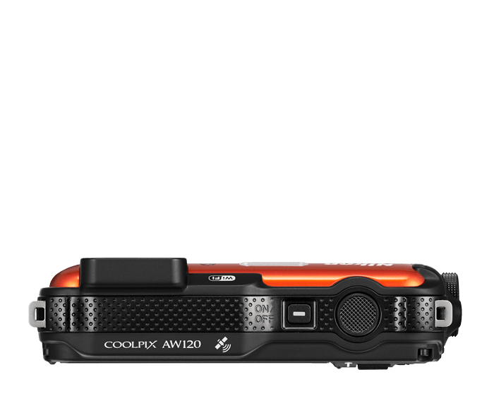 Nikon COOLPIX AW120 Orange | Point & Shoot Cameras | Nikon