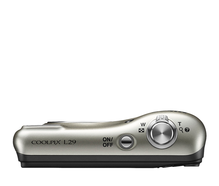 Nikon COOLPIX L29 Silver | Point & Shoot Cameras | Nikon USA