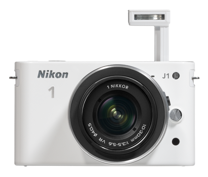 Nikon NIKON 1 J1ズームレンズキット WHITE ニコン nikon 1 J1 ホワイト レンズキット ミラーレス デジタル