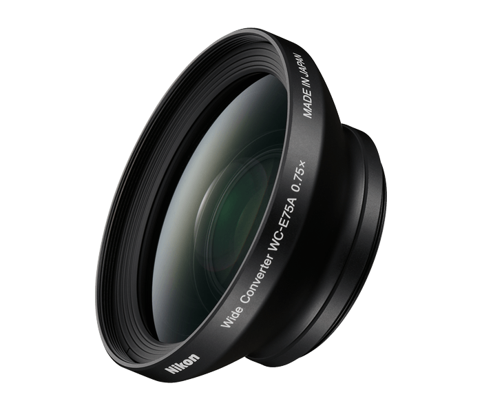 Nikon WC-E75A Wide-Angle Converter | COOLPIX Compact Camera